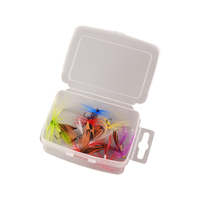 Kit de 8/12 mouches artificielles mixtes pour la pêche à la mouche sèche, leurres bioniques papillons, hameçons de pêche, ensemble d'appâts insectes artificiels, leurres à pêche
