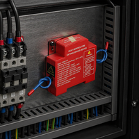 Extincteur automatique portable à aérosol 10g Classe E à montage sur rail DIN pour armoires électriques et boîtiers de compteur