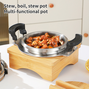 Mini autocuiseur coréen en acier inoxydable 304, adapté à la cuisine, une personne, un <span class=keywords><strong>pot</strong></span> - Product Image 6