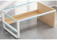 Bureau d'ordinateur de luxe, table d'étude, bureau, table d'ordinateur en bois, tables d'enfants