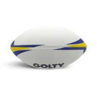 GOLTY GFM-2010 R4 Poids 340-370G et circonférence 680-720MM Personnalisable Coutures lisses Rugby toutes saisons