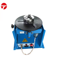 Positionneur de soudage WUXI DATANG de petite taille, 10 kg, table rotative de 180 mm, hauteur de 220 mm, vitesse de 2 à 16 tr/min pour soudage de précision, garantie 1 an
