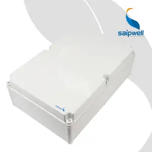 Scatola impermeabile per PC Saipwell con cerniera interna materiale ignifugo scatole di giunzione impermeabili in plastica Abs di grado V2 Ex