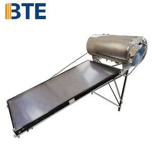 250Lステンレスフラットプレートソーラー温水器銅パイプ材料付き - Product Image 1