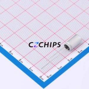 Condensador Sólido HT1C827M0611PC, Componente de Orificio Pasante (THT), D6.3xL11.5mm 820uF 20% 16V 2.5mm - Product Image 2