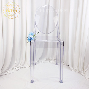 Silla transparente apilable para fiesta de boda al por mayor para alquiler de Eventos y Banquetes - Product Image 3