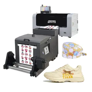 Locor-impresora de inyección de tinta A3 Dtf, máquina de impresión con cabezal de impresión, para camisetas, DIY, XP600/DX5/I3200