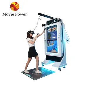 Genie Movie Power 2023 New Product VR Space Genie VR Shooting Game Machine Virtual Reality Equipment Games Shopping Mall
