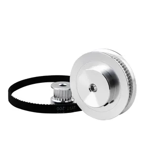 <span class=keywords><strong>Poulie</strong></span> synchrone de <span class=keywords><strong>haute</strong></span> qualité personnalisée en usine S2M 3M 5M 14M AT3 AT10 MXL GT2 T5 Courroie de distribution et poulies - Product Image 2