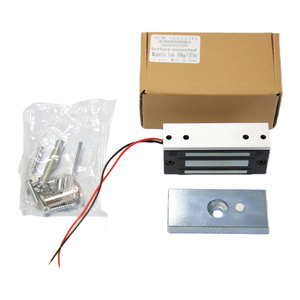 Dc 12v yüzeye monte manyetik kilitler 60kg/120lbs kilit kapı için elektromanyetik kilit - Product Image 6