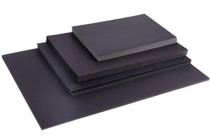 Para todas las artes y manualidades pulpa de madera Tarjeta de papel negro grueso tablero negro tablero de papel negro - Product Image 3