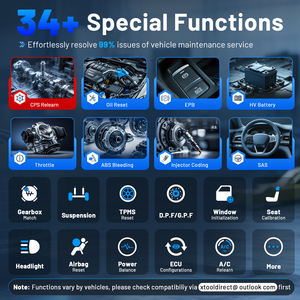 2026年新型アップグレード XTOOL IP616 無料アップデート 双方向スキャンツール フルシステム OBDII 故障コードリーダー 34+リセット診断ツール - Product Image 5