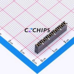 SSM-110-L-SV Pin Socket SMD,P=2.54mm Connector ( Pitch: 2.54mm )( Mounting Type: Vertical Mount )( Number of Rows: Single Row ) - Product Image 2