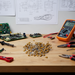 Condensador Cerámico 68 pF 200V Electrolítico con Terminales Radiales para Circuitos Electrónicos - Product Image 3