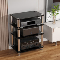 Amplificateur HIFI absorbant les chocs en verre trempé DK-01, armoire TV KTV, Audio, support à ongles de pied, support d'amplificateur de puissance, équipement AV
