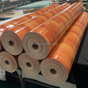 Alfombra de PVC laminado de 1.0 mm x 1.83 m x 30 m, rollos de suelo de PVC impermeables con esponja - Product Image 6