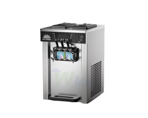 Machine à glace molle WICE 3 saveurs, pour poudre de lait, qualité supérieure, prix compétitif pour les commerces de snacks - Product Image 4
