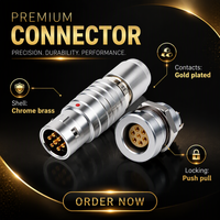 Connecteur de transmission d'alimentation Bexkom série B en laiton plaqué or à faible coût, avec fiche mâle, prise femelle et intensité de 1,5-25A