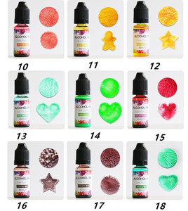 10Ml Chất Lỏng Ngọc Trai Nhựa Sắc Tố Thuốc Nhuộm UV Nhựa Epoxy Resin DIY Làm Thủ Công Đồ Trang Sức Phụ Kiện Làm Bằng Tay Xà Phòng Thuốc Nhuộm Sắc Tố - Product Image 6