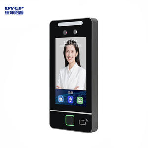 LED智能网络考勤机动态人脸识别门禁终端指纹识别 - Product Image 1