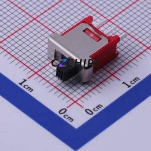 5FS1S102M2QES Slide Switch Through hole Component (THT) Switch Single Pole Double Throw Rectangle Pin Header PC Pin 10.16mm - Product Image 2