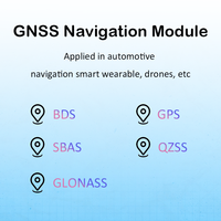 Module récepteur GPS GNSS de suivi de voiture miniature à bas prix avec module UART