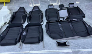 <span class=keywords><strong>Coprisedili</strong></span> di Lusso in Pelle per Auto, Copertura Completa per <span class=keywords><strong>Volkswagen</strong></span> GTI Golf - Product Image 3