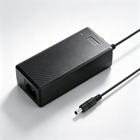 Adaptateur secteur GaN AC-DC CE GS KCC PSE, alimentation 12V/7A 12V/8A 24V/4A 24V/5A 48V/2.5A 96W 100W 120W 180W pour caméras de vidéosurveillance
