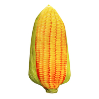 Simulatie Afdrukken Kussen Maïs Sierkussen Groenten Pluche Gevulde Decoratieve Knuffel