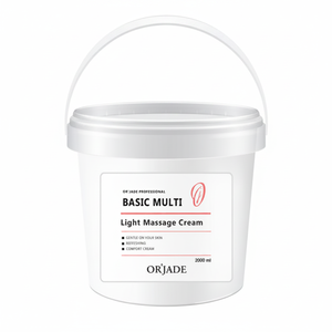 Crème de massage légère OR`JADE pour femmes, soin esthétique du visage, apaisante, raffermissante, hydratante, nourrissante, pot de 2000 ml - Product Image 2