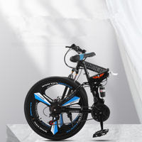 Vélo de montagne 26 pouces à suspension intégrale, cadre pliable, frein à disque hydraulique, vélo de montagne pour adultes