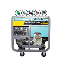 Vision 8KW Open-Frame Dieselgenerator DG10000E Einzylinder Tragbarer Elektrostart CE-Zertifiziert ATS