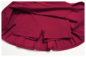 Solid Color Deep V Neck Spaghetti Strap Yoga <b>Dress</b> <b>With</b> <b>Pockets</b> High Waist Seamless Quick Dry Sport Wear - Product Image 3