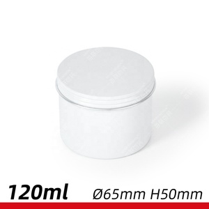 100ml 100g 3oz Colorful Aluminum Tin with Screw Lid Candle Tin Jars Tin Can Packaging for Tea - Product Image 5