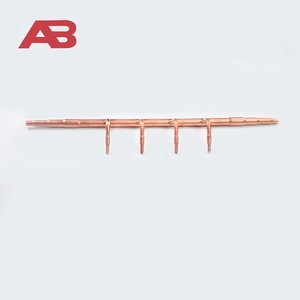 8 intestazioni Clink me! Fornitura di fabbrica a basso prezzo 4.3 MPa Refnet Joint rame Y-branch Pipe Kit giunto per parte aria condizionata - Product Image 3