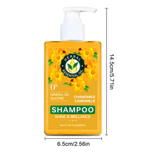 Shampooing <span class=keywords><strong>pour</strong></span> femmes à la <span class=keywords><strong>camomille</strong></span> vegan naturelle sans paraben, sans paraben, éclaircissant, anti-frisottis, de marque privée - Product Image 6