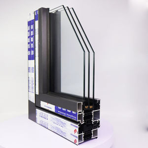 Bon marché 6063 fenêtres coulissantes en aluminium filet d'écran en acier inoxydable motif d'ouverture horizontale pour maison en vente - Product Image 6