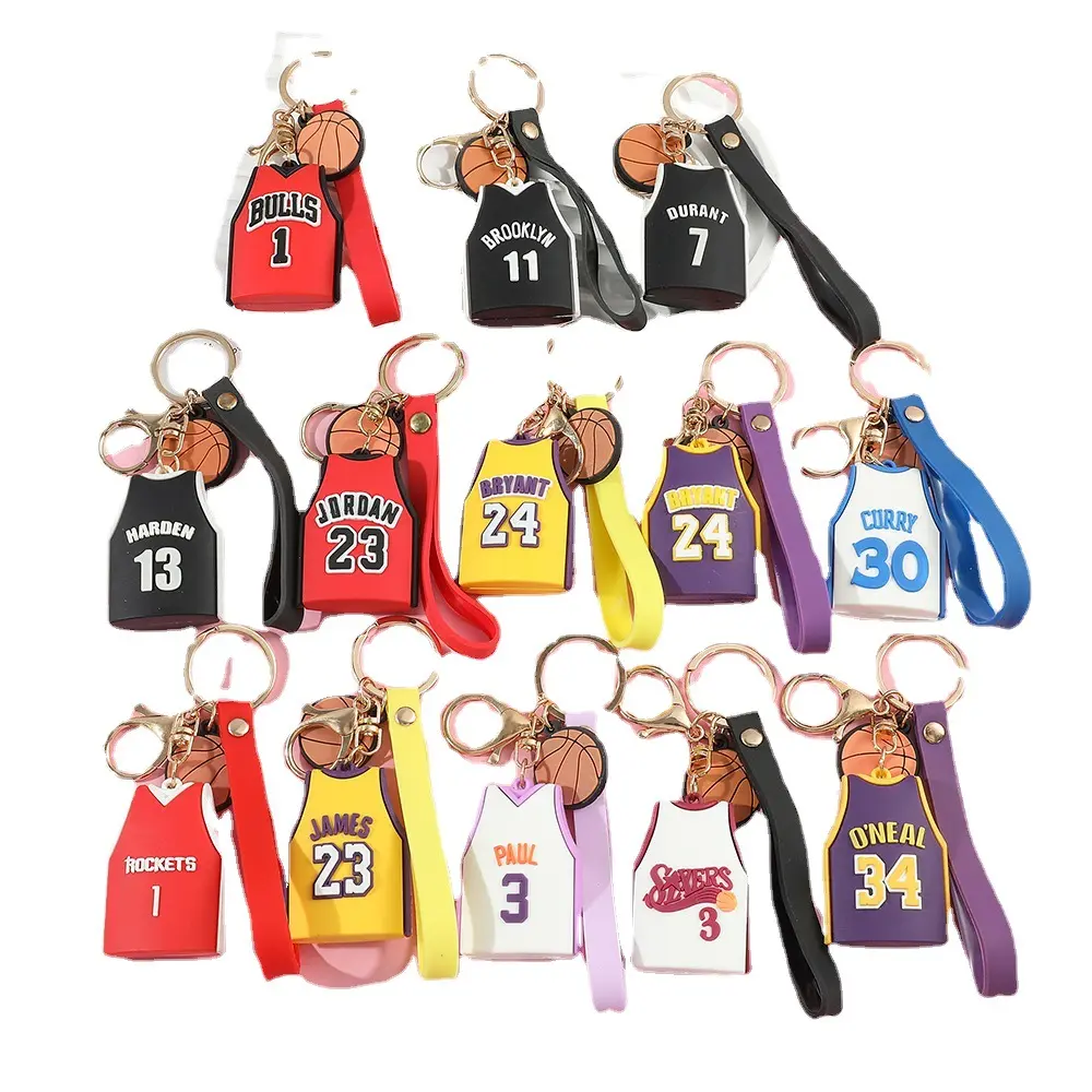 Bán buôn phim hoạt hình 3D phim hoạt hình khuyến mại cao su mềm đầy màu sắc Phi Hành Gia PVC Keychain với tua Mặt dây chuyền cho túi trang trí EDC