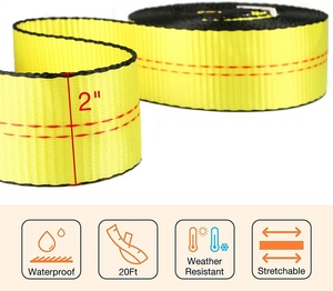 HH fabricant <span class=keywords><strong>Traction</strong></span> récupération cinétique <span class=keywords><strong>voiture</strong></span> de sécurité robuste course <span class=keywords><strong>sangle</strong></span> de remorquage - Product Image 3
