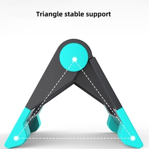 Barra de Flexiones Portátil Plegable de Acero Inoxidable con Asas para Ejercicios de Brazos - Product Image 3