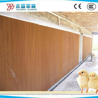 Système de refroidissement par ventilateur de ferme avicole pour poulets de chair