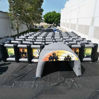 GMY Inflatables, grand labyrinthe gonflable d'Halloween pour l'extérieur, labyrinthe gonflable d'Halloween à vendre