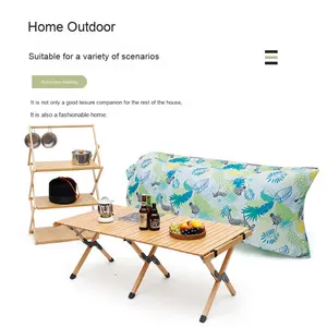 Canapé-lit gonflable simple et portable pour l'extérieur Matelas gonflable de plage pliable et moderne pour le <span class=keywords><strong>camping</strong></span> et les aventures en plein air - Product Image 5