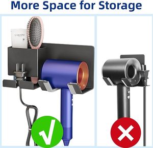 <span class=keywords><strong>Support</strong></span> pour sèche-cheveux <span class=keywords><strong>Dyson</strong></span> <span class=keywords><strong>Supersonic</strong></span>, <span class=keywords><strong>support</strong></span> <span class=keywords><strong>mural</strong></span> auto-adhésif pour sèche-cheveux - Product Image 6