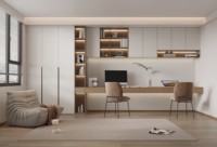 Bibliothèque de bureau moderne personnalisée grande capacité, intégrée, respectueuse de l'environnement et facile à installer