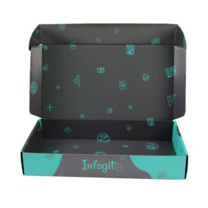 Cajas Plegables de Cartón Corrugado Reciclables Personalizadas con Impresión a Todo Color y Logotipo para <span class=keywords><strong>Ropa</strong></span> y Accesorios - Product Image 4