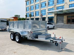 Özelleştirilebilir <span class=keywords><strong>3</strong></span> .. 5-Ton ATM serisi kendinden boşaltma römork 12*6 çift akslı ağır kum çakıl taşımacılığı küçük çekme - Product Image 2