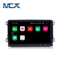 Lecteur DVD de voiture Android 10.0 MCX 9 pouces pour SKODA GOLF 5 Golf 6 POLO PASSAT B5 B6 universel, Wifi, GPS, navigation, autoradio