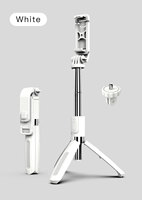 L02 Perche à selfie sans fil, mini trépied extensible et pliable pour téléphone portable et caméra sportive
