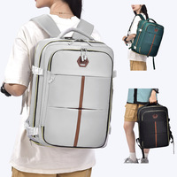 Offre Spéciale Logo étanche voyage sac à dos Oxford femmes étanche 15 pouces ordinateur portable cartable avec rangement pour chaussures sac de voyage personnalisé